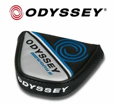 BlackBlue Odyssey Works Golf Swirl Magnetic Closure Mallet Putter Cover UK • $22