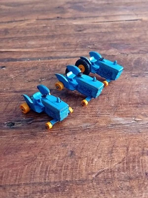 £5 • Buy 3 X Lesney Ford Tractor Matchbox Series No. 39 Incomplete Poor To Fair Condition