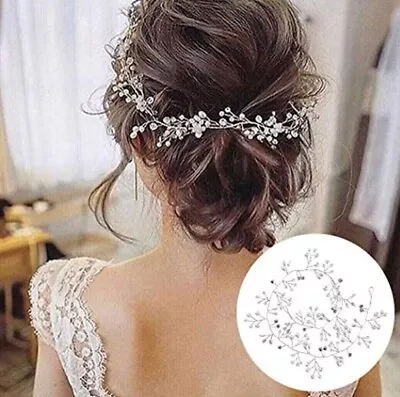 Wedding Hair Vine Silver • £7.55