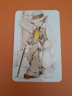 $3.50 • Buy Genuine Vintage,Swap/playing Cards,70s  Sarah Kay, Blank Back.