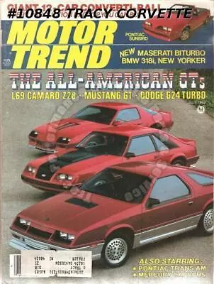 July 1983 Motor Trend 1923 Avions Voisin Sport Victoria Long Beach Grand Prix • $17