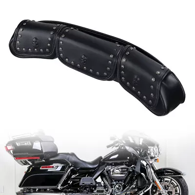 3 Pocket Windshield Bag Waterproof For Harley Touring Electra Glide 1996-2013 • $37.02