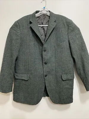 Magee Tailored Donegal Handwoven Cashmere Wool Mohair Sport Coat Jacket Ireland  • $91.67