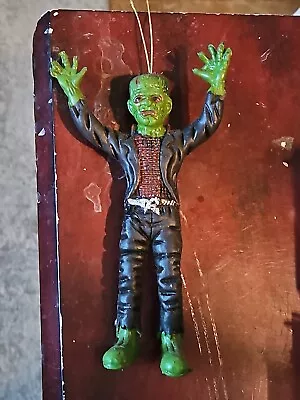 Vintage 1970's Frankenstein Monster Jiggler Rubber Figure Toy • $48