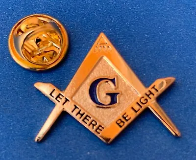 Masonic Let There Be Light Lapel Pin • $7.99