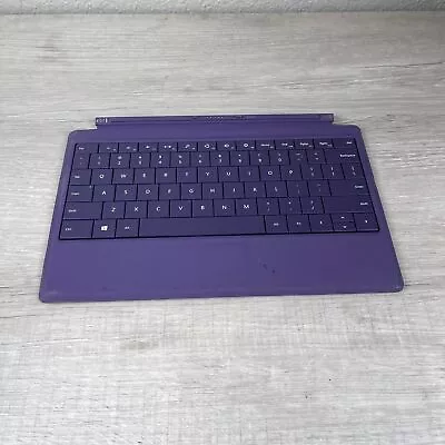 Microsoft Surface Type Cover 2 Purple Wireless Magnetic Keyboard Folio/Case • $40.12
