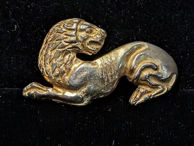 Vintage MMA Crouching Lion Brooch Pin Scythian Hermitage Museum Modern Art MMA • $19.99