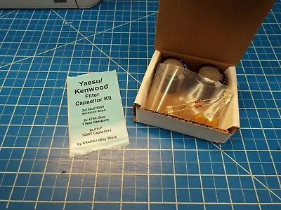 Yaesu FT101 & Kenwood TS Series 150uF/500V Filter Capacitor Kit/Upgrade • $25.79