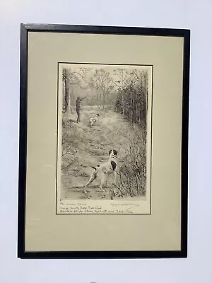 Marguerite Kirmse Etching  The Seasons Open  1935 Pristine • $375