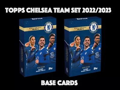 £1.25 • Buy Topps Chelsea Team Set 2022- 2023 Base Cards