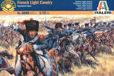 Italeri 1/72 Napoleonic French Light Cavalry # 6080 - Plastic Model Figures • £11.99