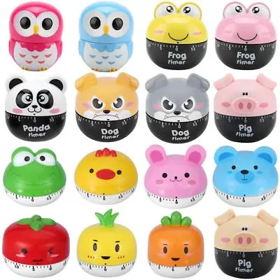 Countdown Cooking Tools Cartoon For Home Mechanical Alarm Clock Animal Timer BU • $7.35