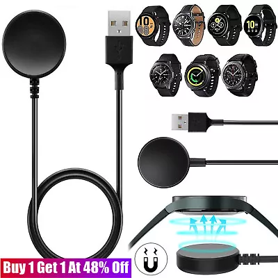 For Samsung Galaxy Watch 6/5/4/3 / Active 2/ Active Wireless USB Cable Charger • £4.91