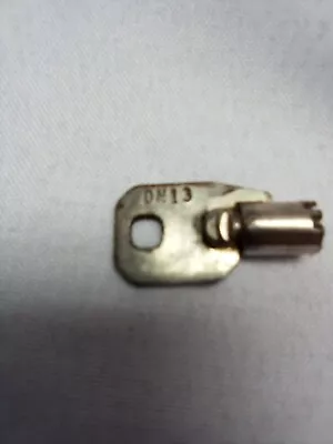 Vintage Ace Chicago Lock Co Key DN13 Tubular Key Vending  Machine Key Used • $15