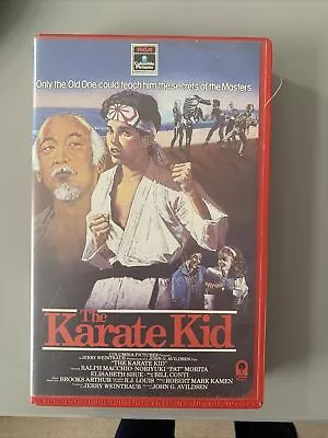 KARATE KID VHS PAL UK Video  1984/ • £199.99