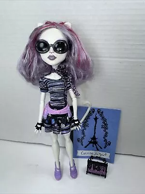 Monster High Catrine Demew Doll Scaris City Of Frights Diary Purse • $85