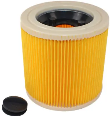 New Cartridge Filter For Karcher WD WD2 WD3 Series Wet & Dry Vac Vacuum Cleaner • £6.40