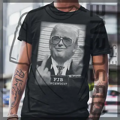 Funny Trump Middle Fingers T Shirt FJB Biden Political Humor Ultra Maga Shirt • $19.98
