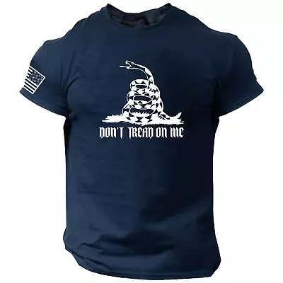 Don't Tread On Me T-SHIRT American✔ Patriotic✔ Gadsden✔ U.S.A.✔ • $15.90