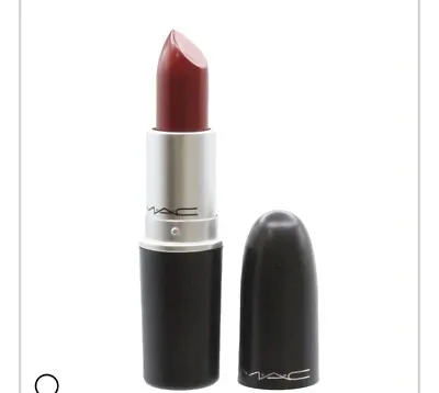 MAC Deep Red Lipstick Cremesheen 207 Dare You Hydrating Lip Stick Makeup Colour • £16