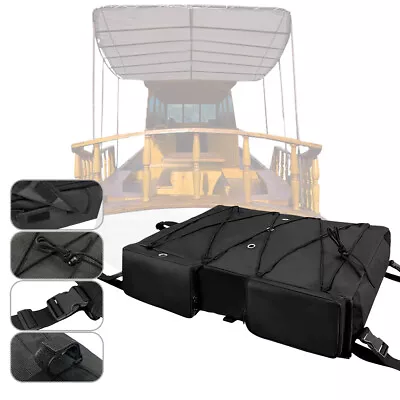 Black T Bag 6 Type II Life Jackets For Center Console Boat With T-Top Hard Top  • $45.46