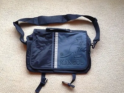 Kangol Messenger Bag Blue And Grey • £12.50