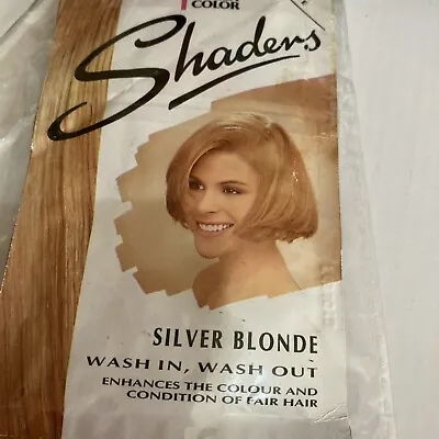 2 X Rare Hair Toner Wash In Wash Out  Wella Color Shaders Silver Blonde New • £17.47