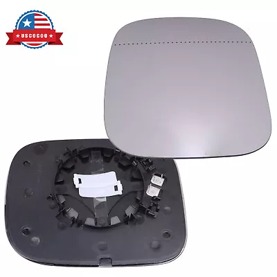 Driver Side Mirror Glass W/Plate Heated For Volvo 2008-2016 XC70 2.0 3.0L 3.2L • $32.85