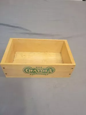 Vintage Crayola Crayon Stock Box Is Dirty Inside • $8