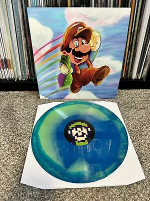 Super Mario Bros 2 Soundtrack Vinyl Koji Kondo Luigi Variant Moonshake 2D Ninja • $200