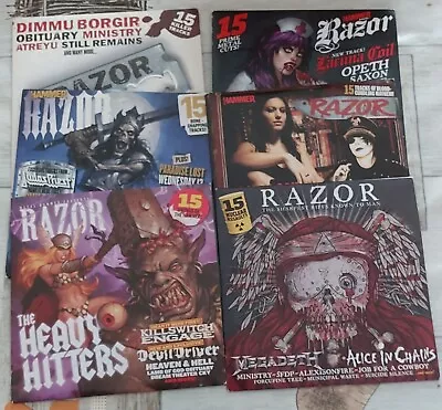 Metal Hammer Razor - 6 CD - Exc Cond • £7.99