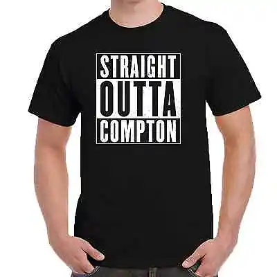 Men's T-Shirt Straight Outta Compton Nwa Hip Hop Gangster Rap Tee Eazy E • $28.95