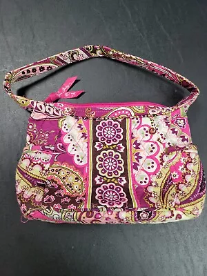 Vera Bradley VERY BERRY PAISLEY Purse Tote Small Pre-owned Clean! • $13.50