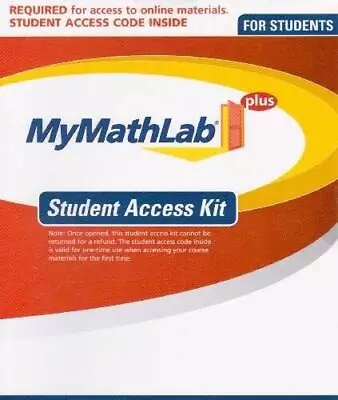 MyMathLabsPlus Student Access Kit - Pamphlet - GOOD • $93.76