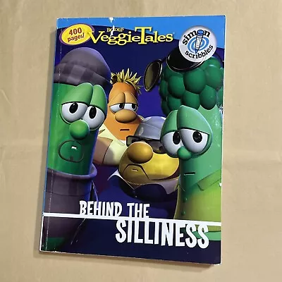 2006 Veggietales Behind The Silliness Coloring Book 400 Pg Unused Simon Scribble • $9.49