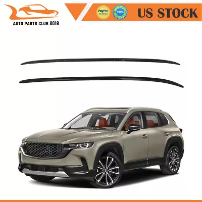 2016-2023 For MAZDA CX-9 Roof Rack Side Rail Luggage Cargo Carrier Silver • $126.89