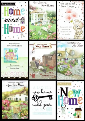 £1.20 • Buy NEW HOME CARD ~ MOVING HOUSE ~ QUALITY CARD Choice Of Design ~ House Warming