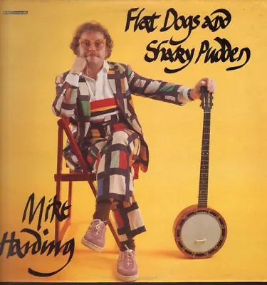 Mike Harding Flat Dogs And Shaky Pudden' LP Vinyl UK Bbc 1983 REH468 • £3.70