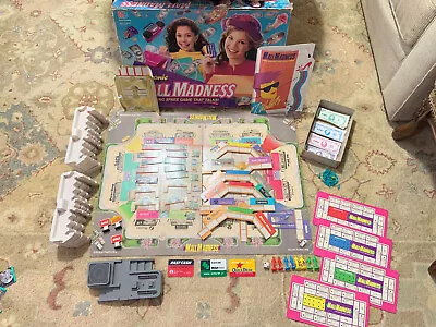 Vintage 1989 Mall Madness Milton Bradley Board Game As Is Pieces Classic • $55