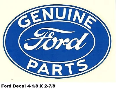 Water Slide Decal - Genuine Ford Parts • $2