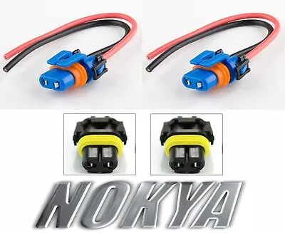 Nokya Wire Harness Pigtail Female 9006 HB4 Nok9102 Head Light Socket Low Beam OE • $16.15