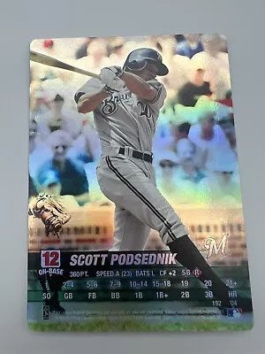 2004 MLB Showdown Scott Podsednik Foil #192 Milwaukee Brewers • $3.49