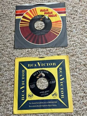 ELVIS PRESLEY Rock & Roll Rockabilly 45's Vinyl Records • $2.90