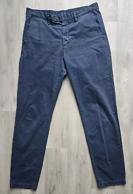 Gant Allister W32  L32  Blue Stretch Chinos Trousers  • £20