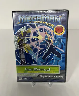 NEW MegaMan NT Warrior Vol. 12: Net Battle! DVD NTSC MegaMan Vs ElecMan • $55