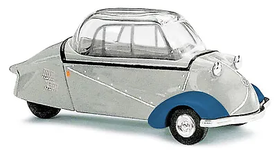 Busch 48816 Messerschmitt Bubble Car Kr 200 Gray H0 Model 1:87 • $33.43