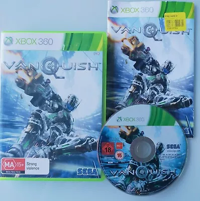 Vanquish - Xbox 360 *Complete- SEGA* PAL AUS - Free Postage  • $10.45