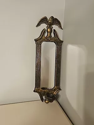 Vintage Delta Metal Eagle Mirror Wall Sconce Man Cave Military Room Decor 1976 • $22.49