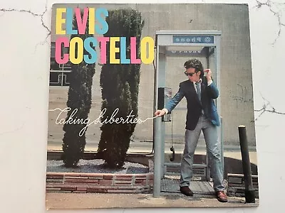 Elvis Costello - Taking Liberties LP 1980 Pitman Pressing Vinyl JC36839 • $8.95