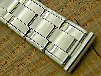 Vintage NOS Unused Stainless Watch Band Quadraflex Expansion 16mm Straight Lug • $57.60